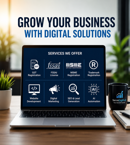 servedigihub msme fssai gst